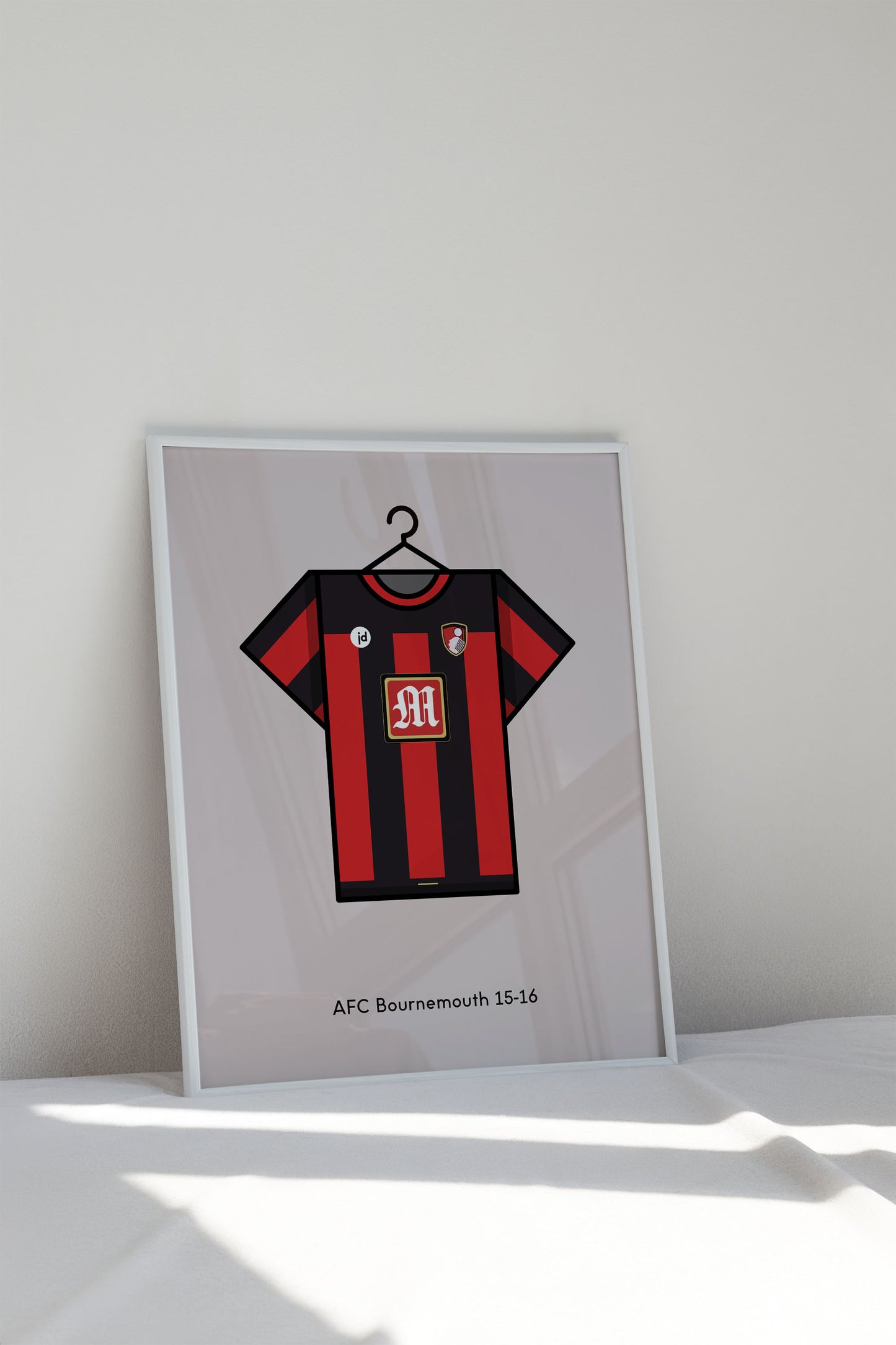 AFC Bournemouth 2015-16 Home Football Kit