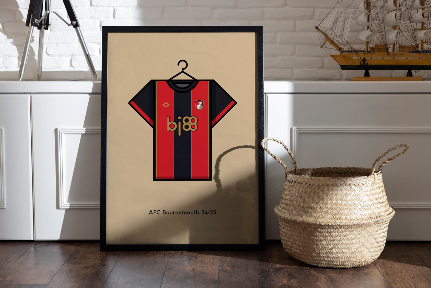 AFC Bournemouth 2024-25 Home Football Kit