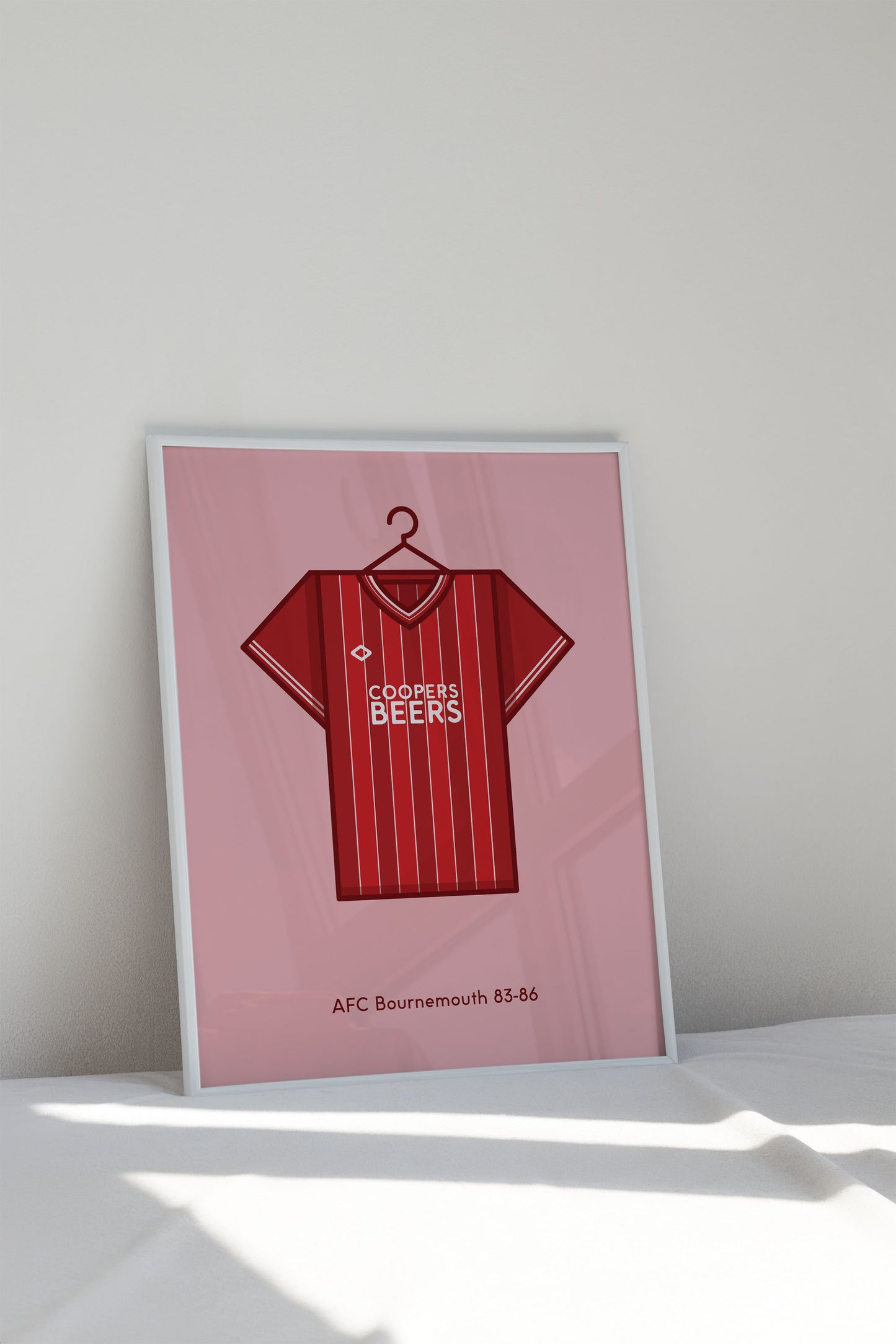 AFC Bournemouth 1983 - 84 Home Football Kit