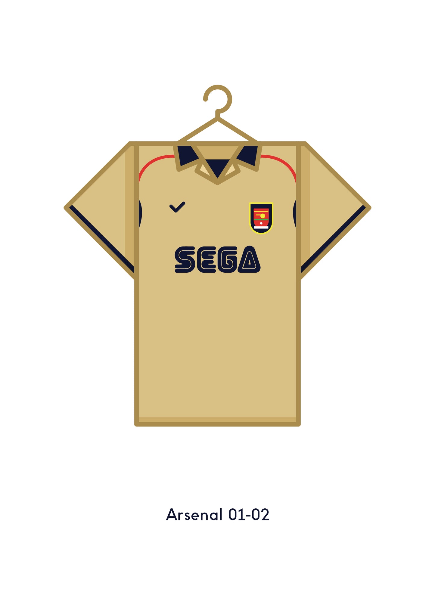 Arsenal 2001-02 Away Football Kit