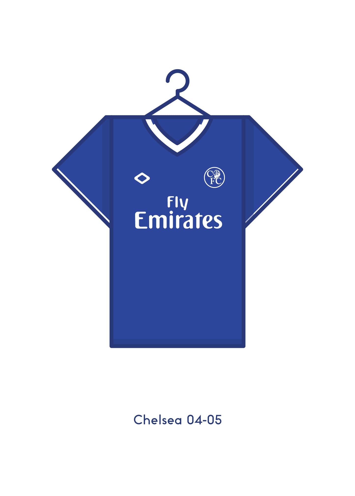 Chelsea 2004-05 Home Kit