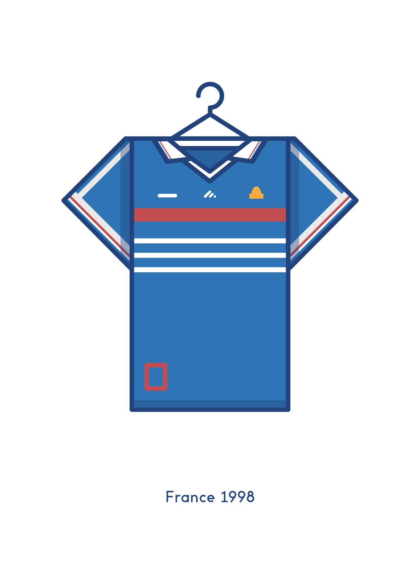 France 1998 Home International Kit
