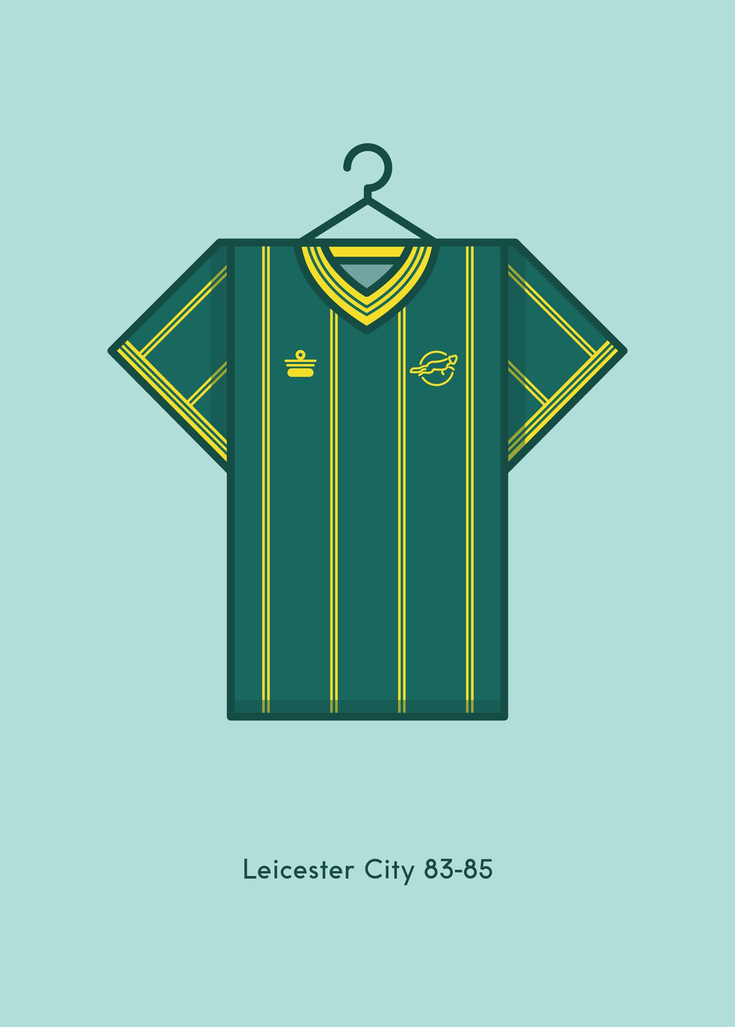 Leicester City 1983-85 Away Kit