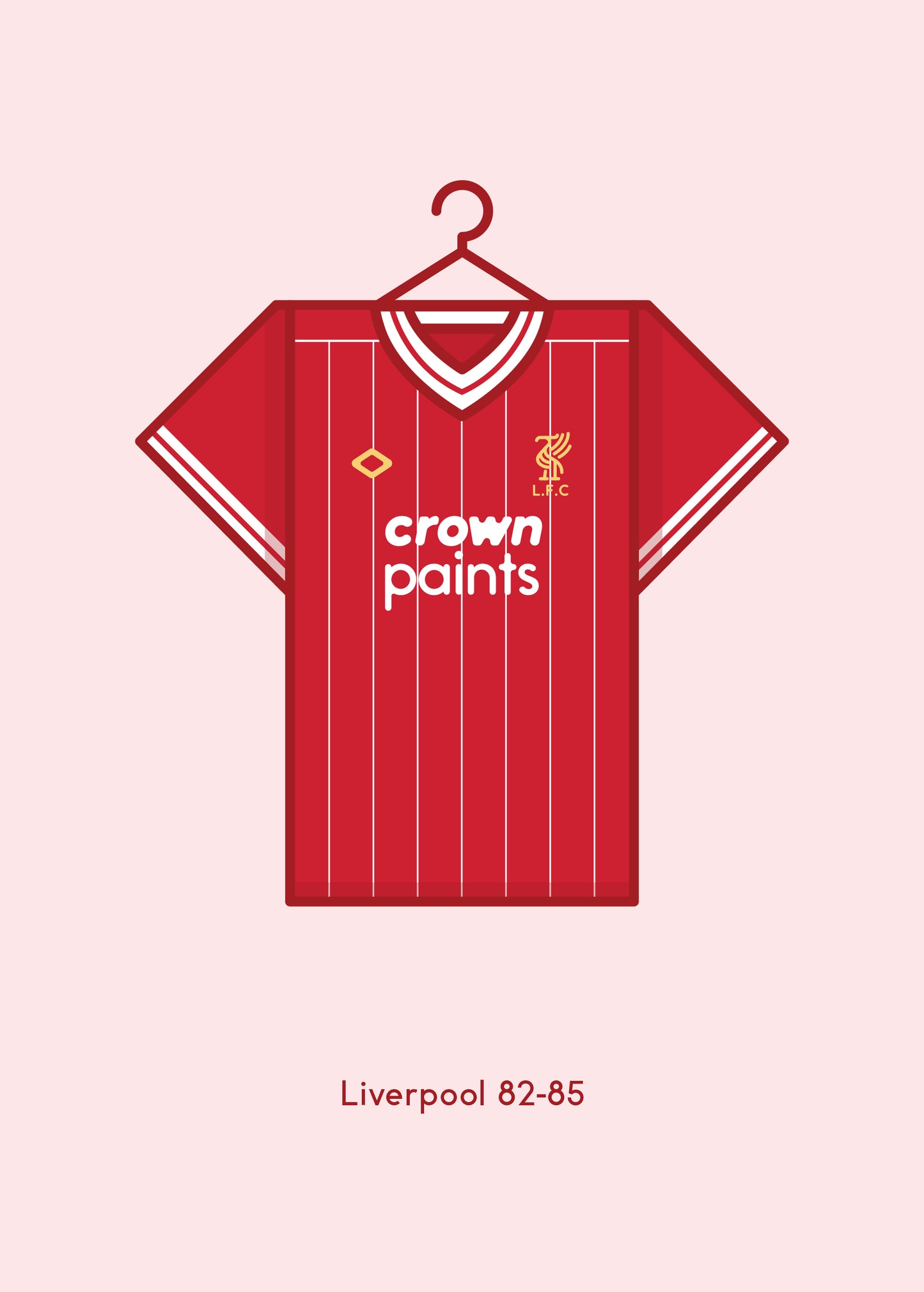 Liverpool 1982 - 85 Home Kit