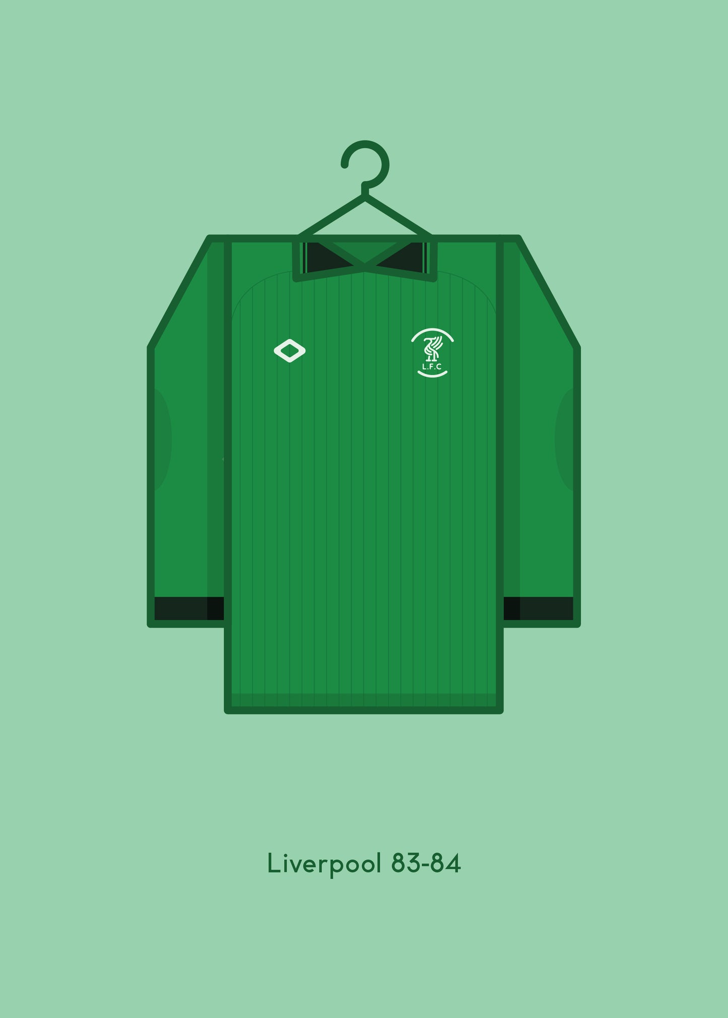 Liverpool 1983 - 84 Keeper Kit