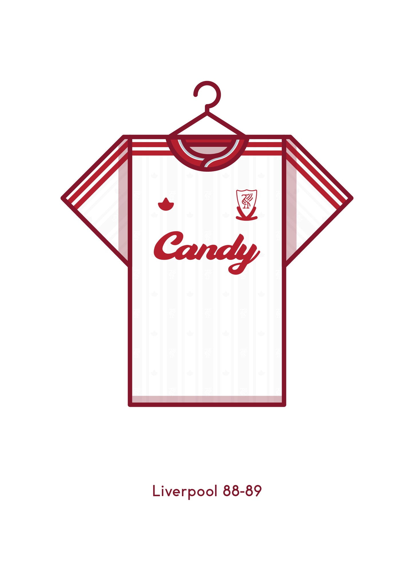 Liverpool 1988 - 89 Third Kit