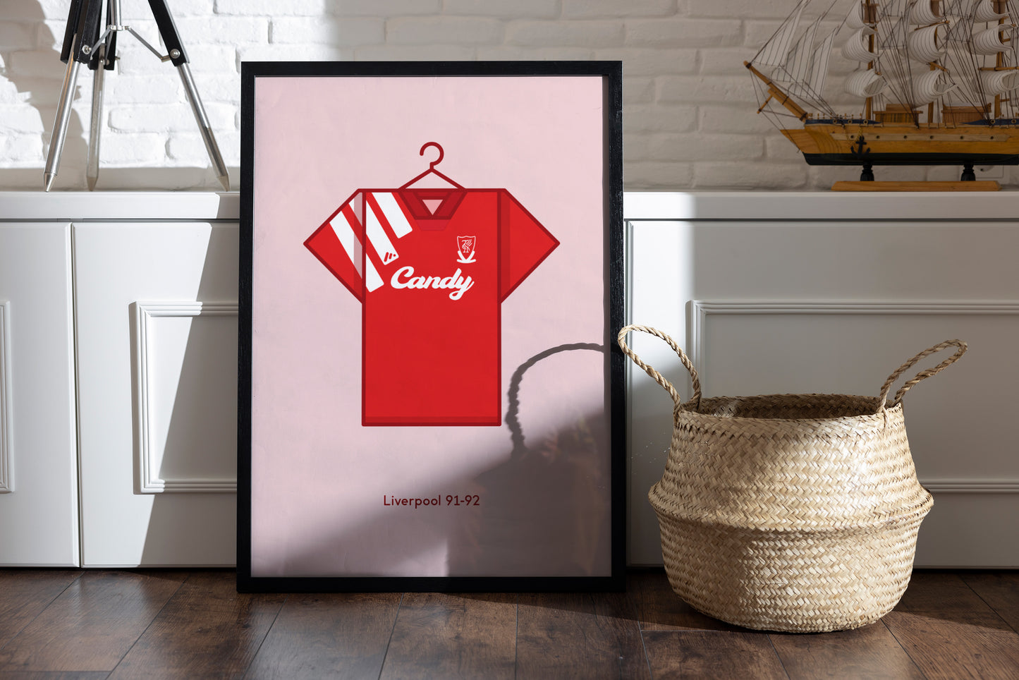 Liverpool 1991 - 92 Home Kit
