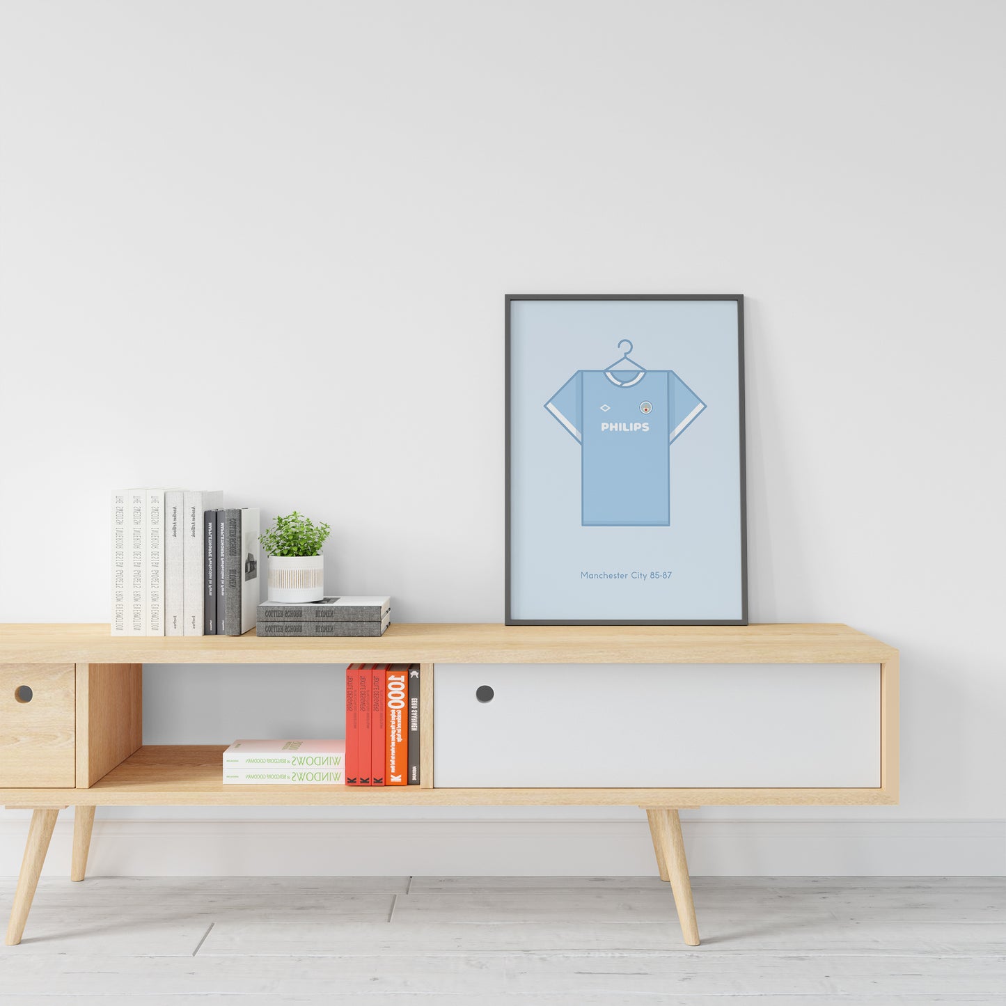 Manchester City 1985 - 87 Home Kit