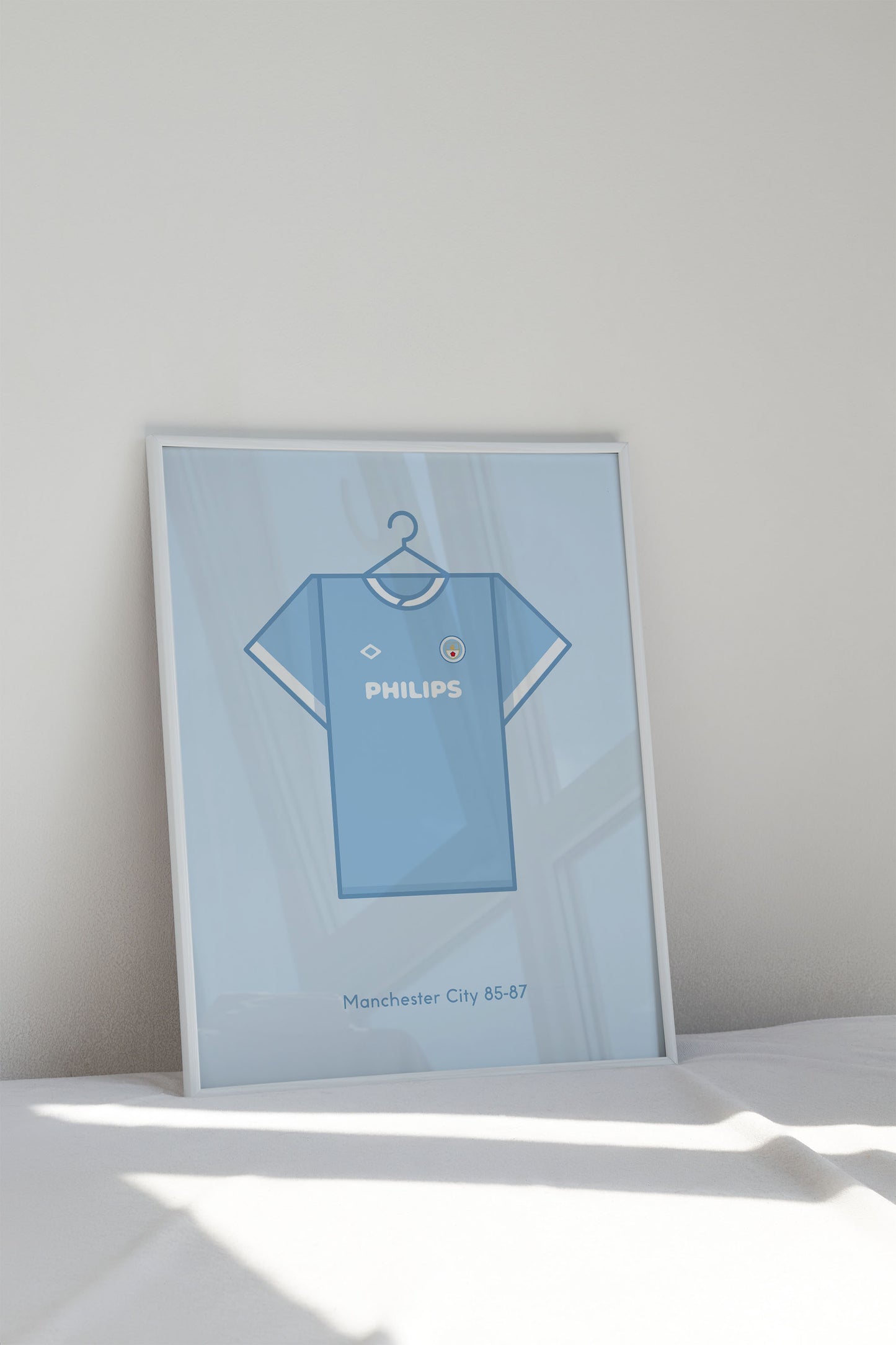 Manchester City 1985 - 87 Home Kit