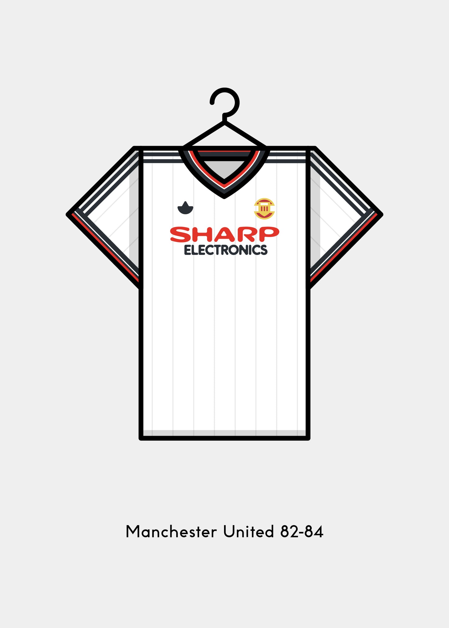 Manchester United 1982 - 84 Away Kit
