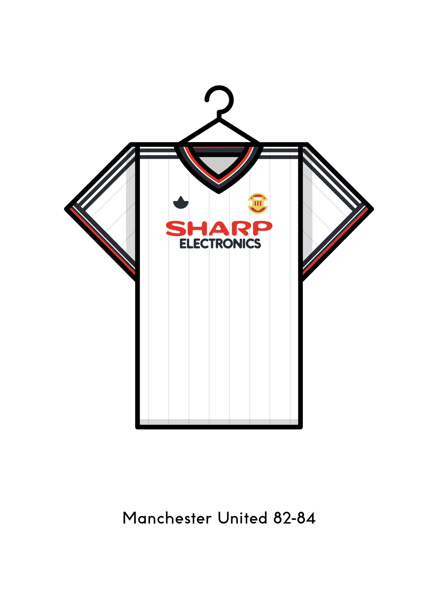 Manchester United 1982 - 84 Away Kit