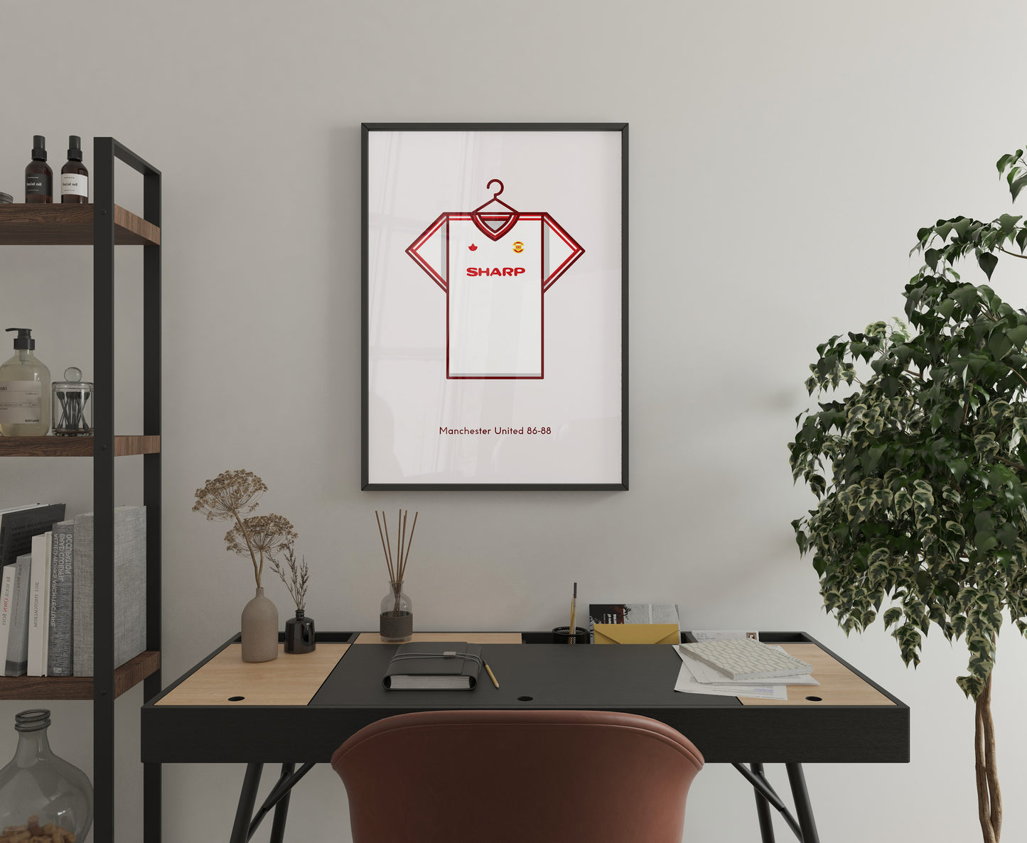 Manchester United 1986 - 88 Away Kit