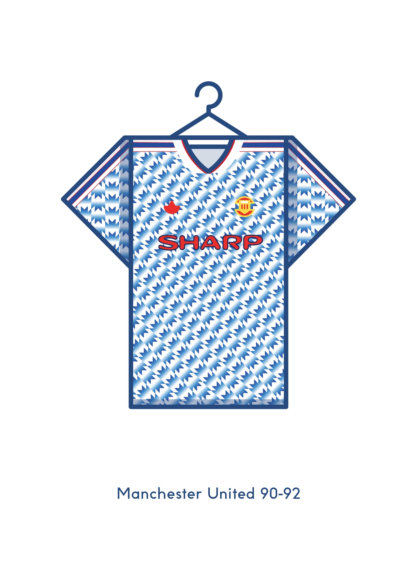 Manchester United 1990 - 92 Away Kit