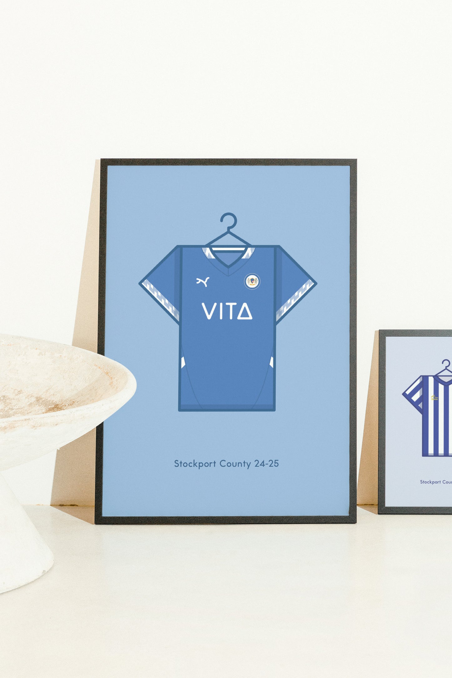 Stockport County 2024- 25 Home Kit