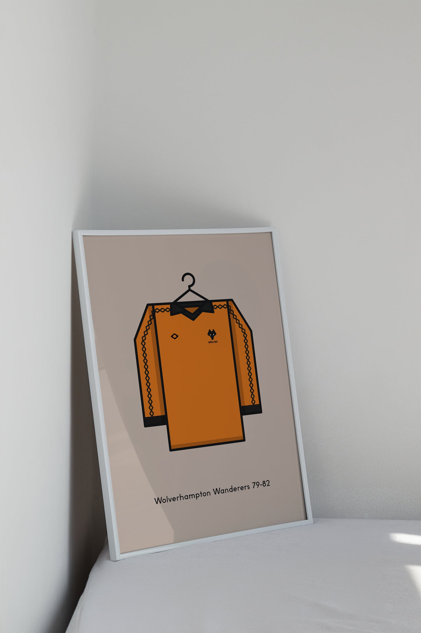 Wolverhampton Wanderers 1979-82 Home Football Kit