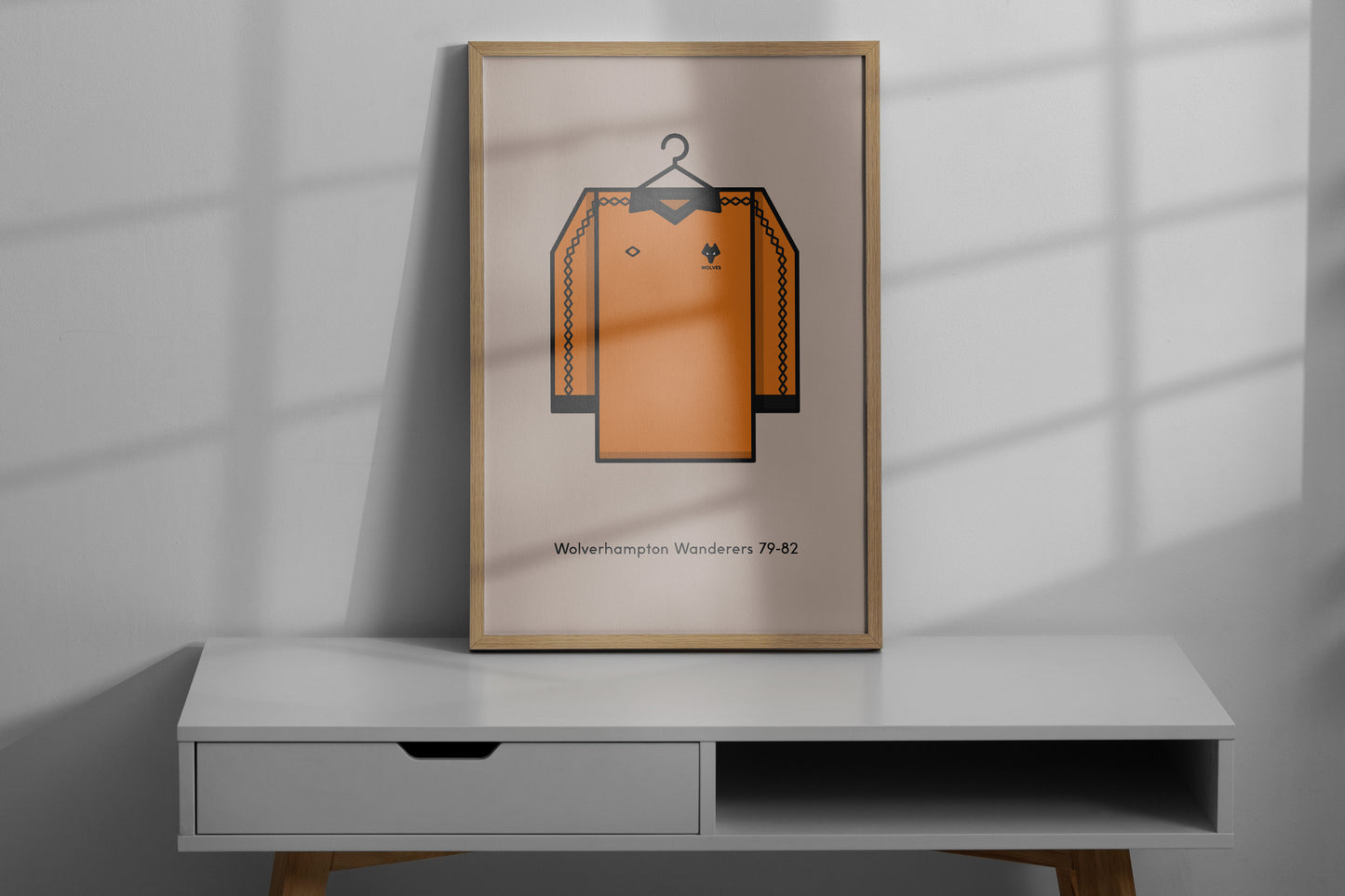 Wolverhampton Wanderers 1979-82 Home Football Kit