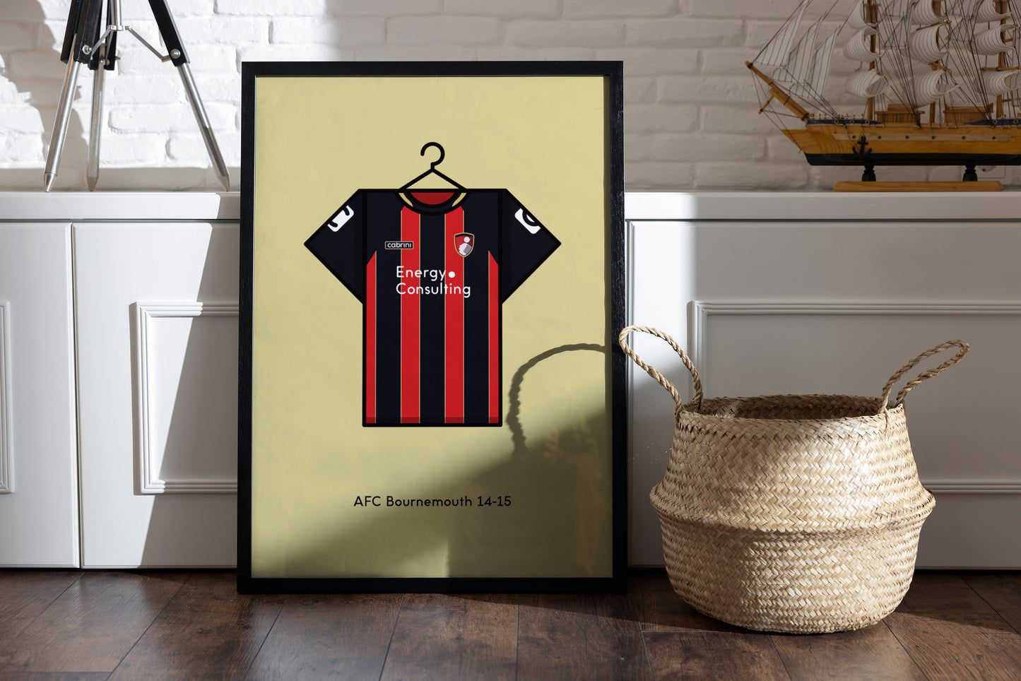 AFC Bournemouth 2014-15 Home Football Kit