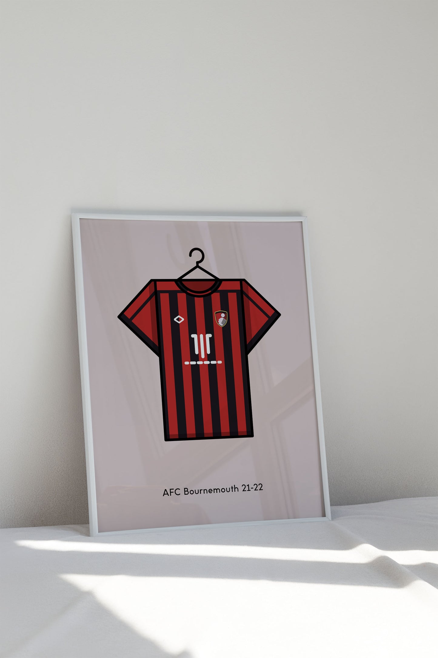 AFC Bournemouth 2021-22 Home Football Kit