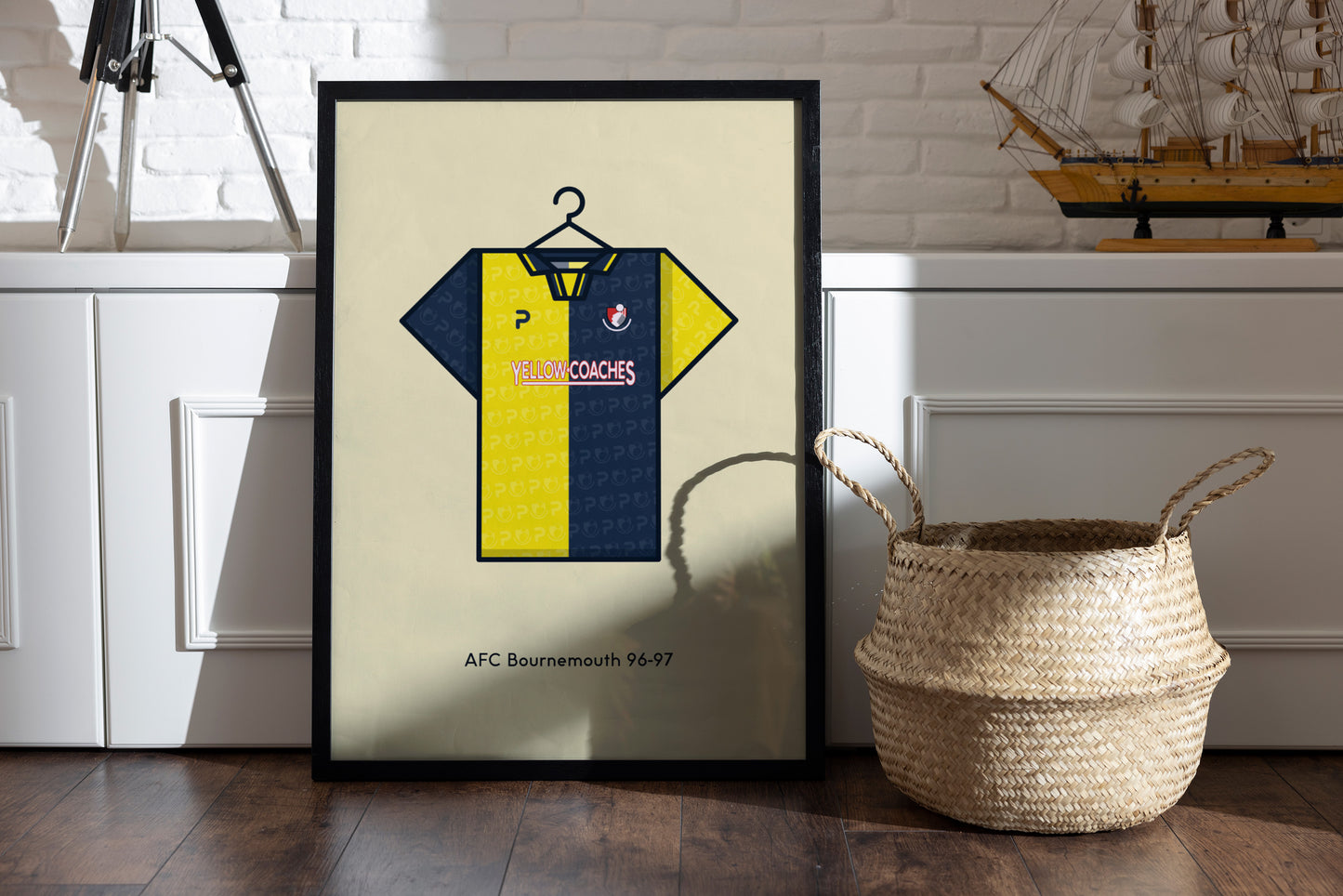 AFC Bournemouth 1996 - 97 Away Football Kit