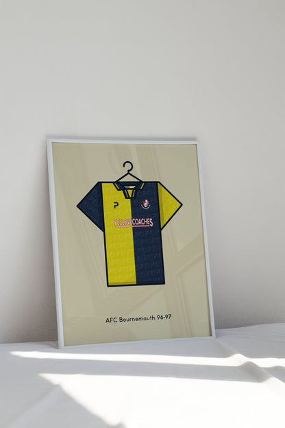 AFC Bournemouth 1996 - 97 Away Football Kit