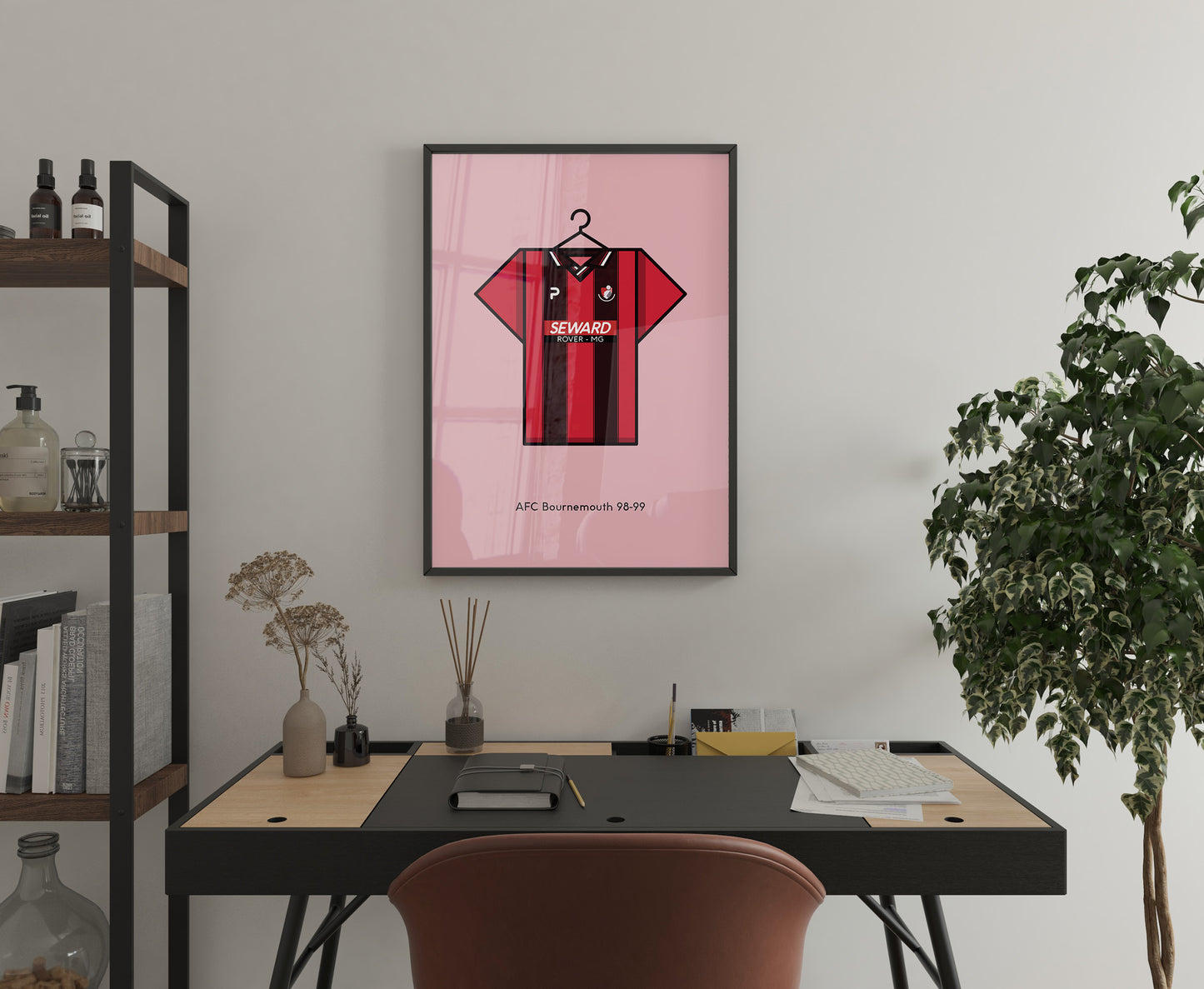 AFC Bournemouth 1998 - 99 Home Football Kit