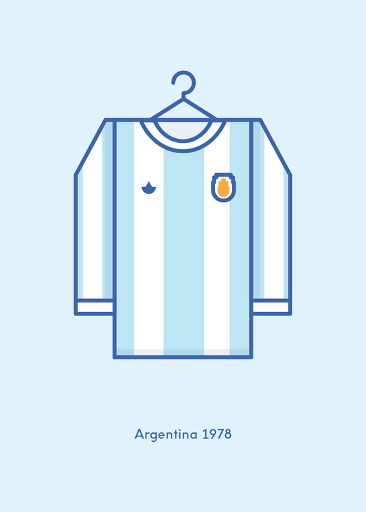 Argentina 1978 Home International Kit