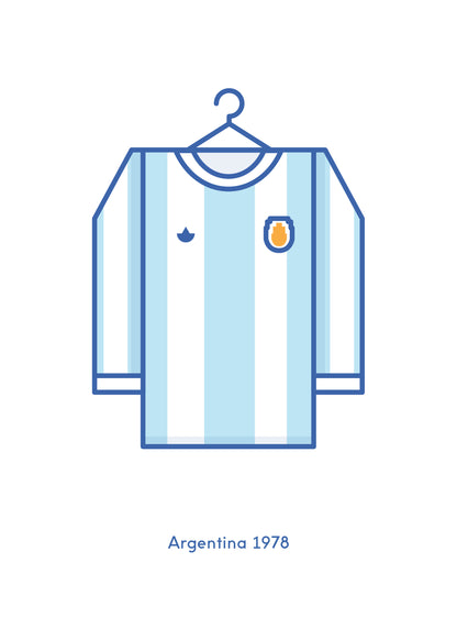 Argentina 1978 Home International Kit