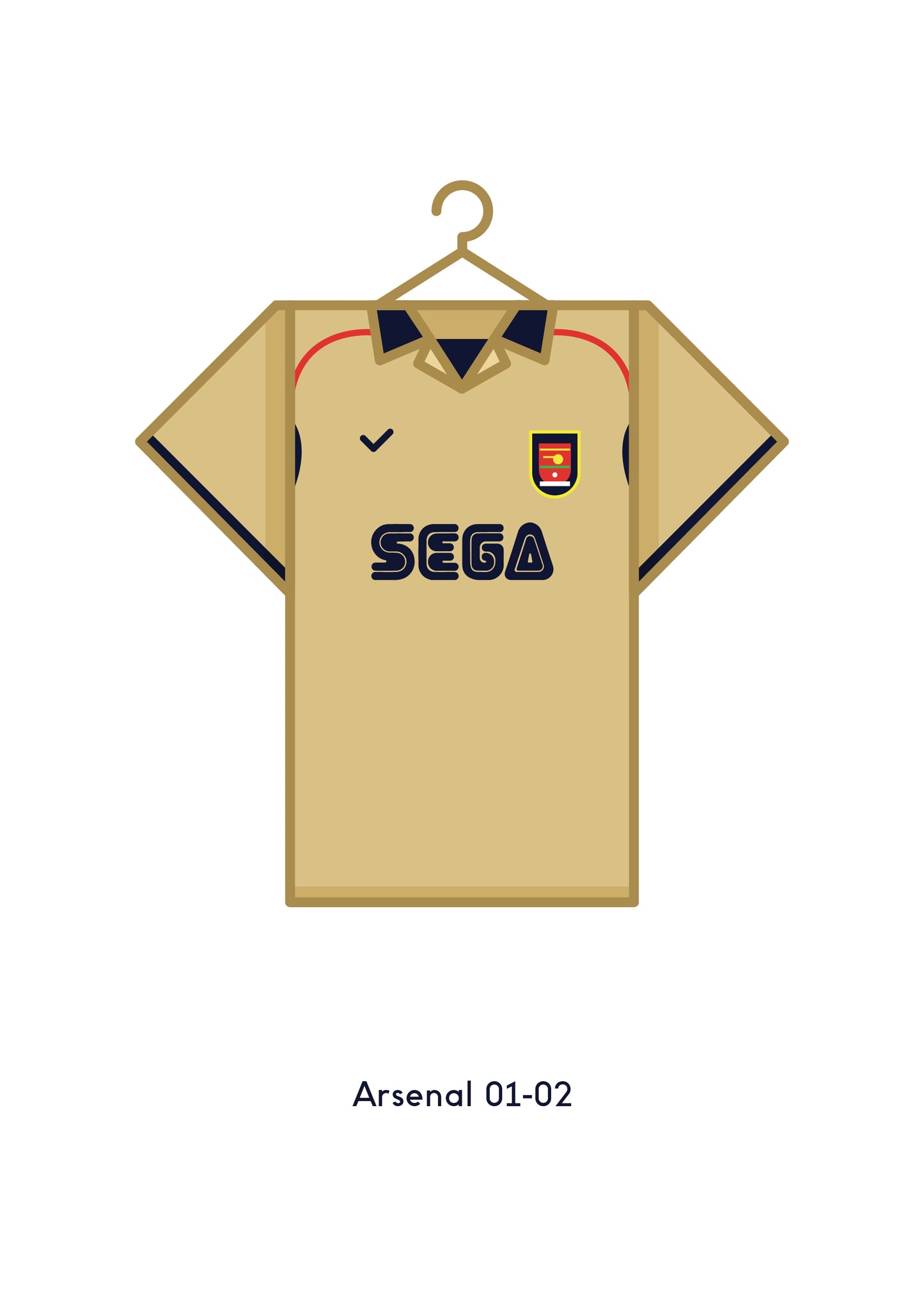 Arsenal 2001-02 Away Football Kit