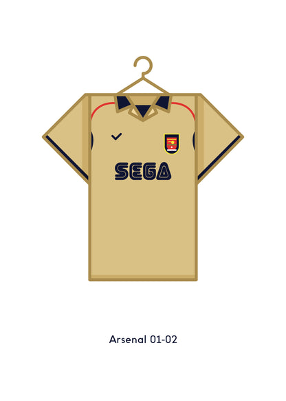 Arsenal 2001-02 Away Football Kit