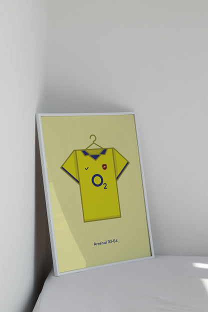 Arsenal 2003-04 Away Football Kit