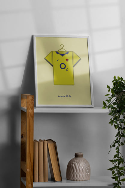 Arsenal 2003-04 Away Football Kit
