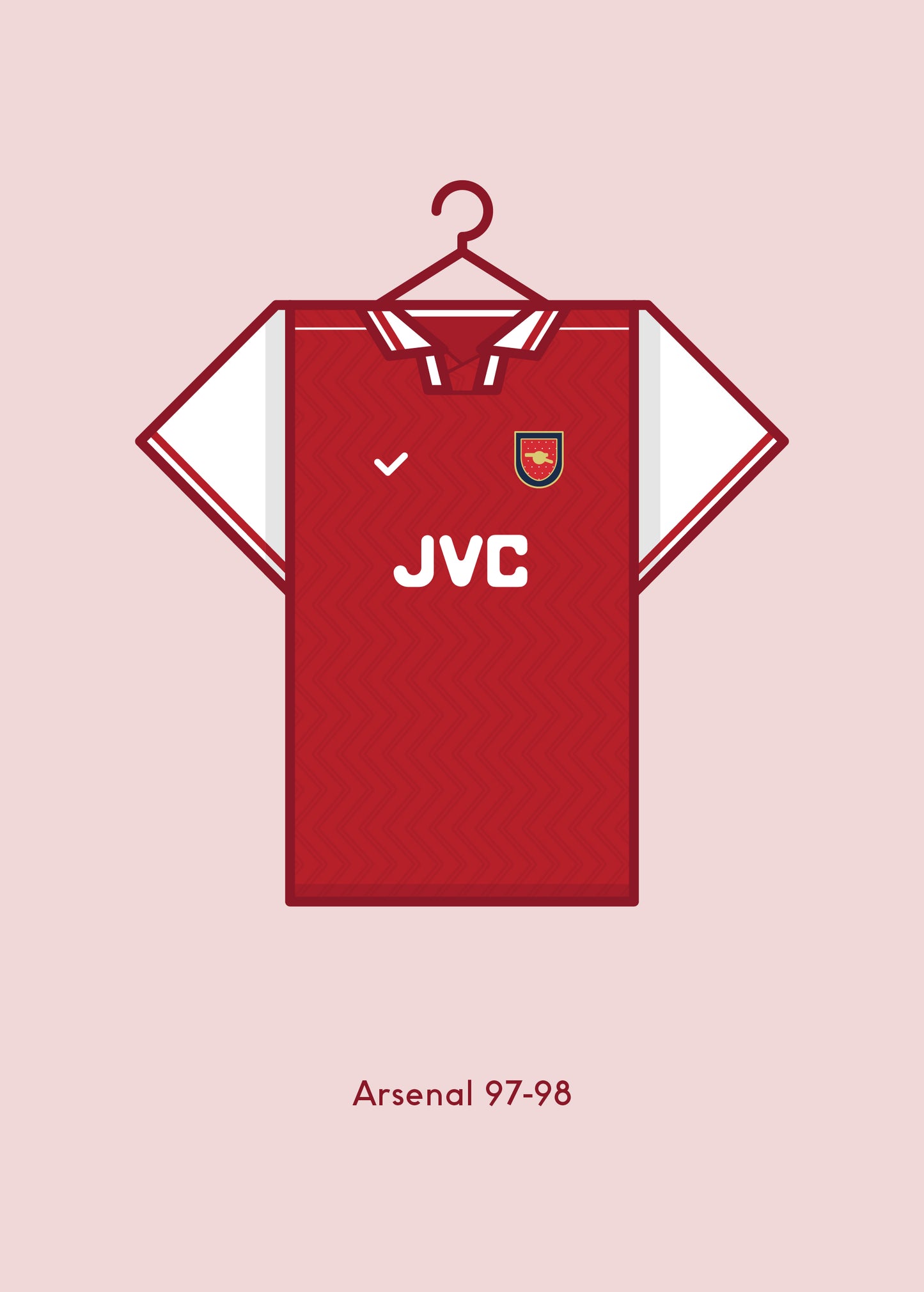 Arsenal 1997-98 Home Kit