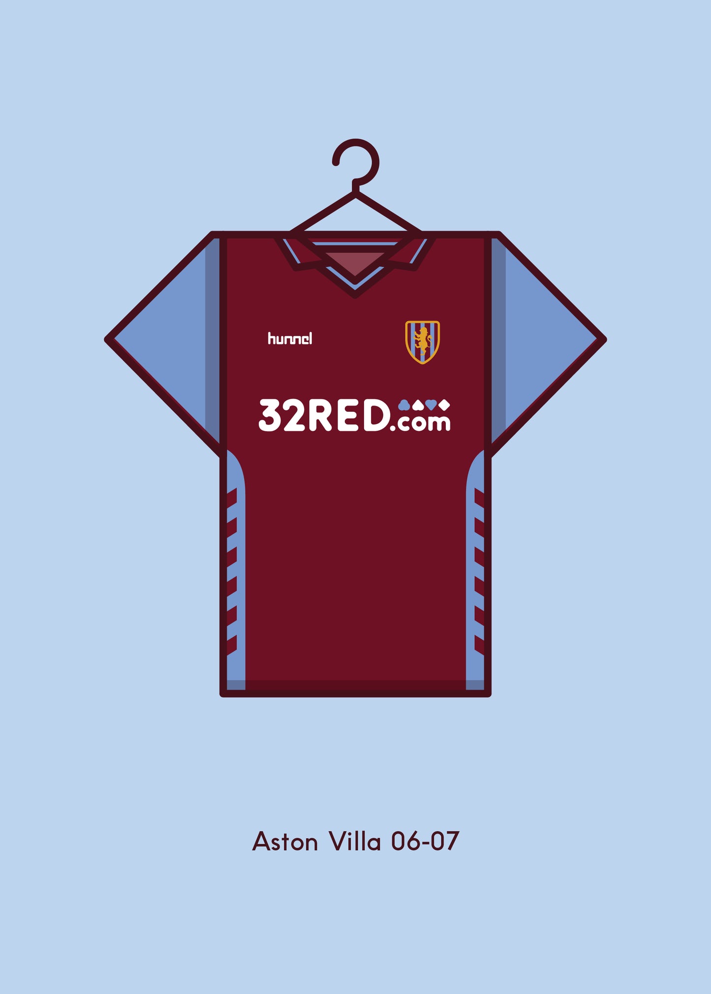 Aston Villa 2006-07 Home Kit