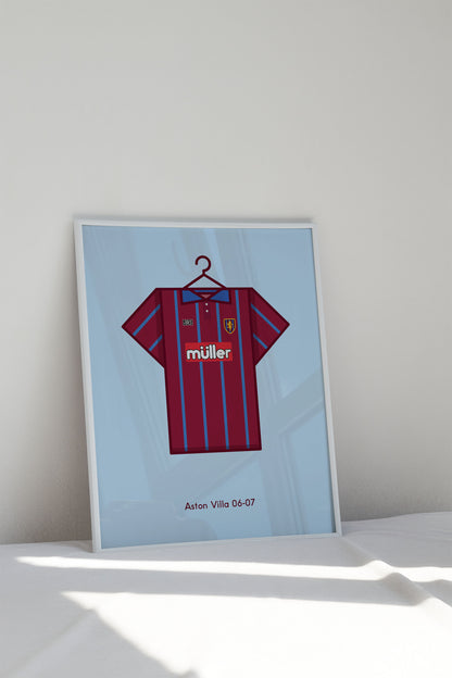 Aston Villa 1993-95 Home Kit