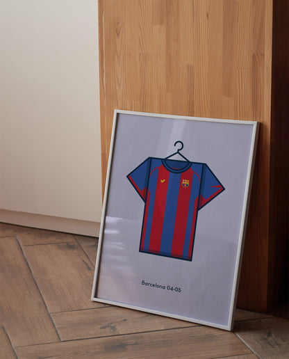 Barcelona 2004-05 Home Kit