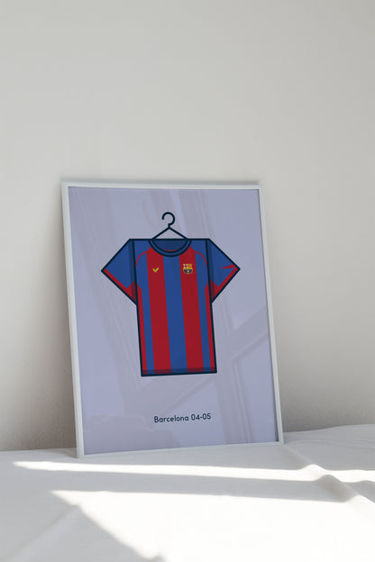 Barcelona 2004-05 Home Kit