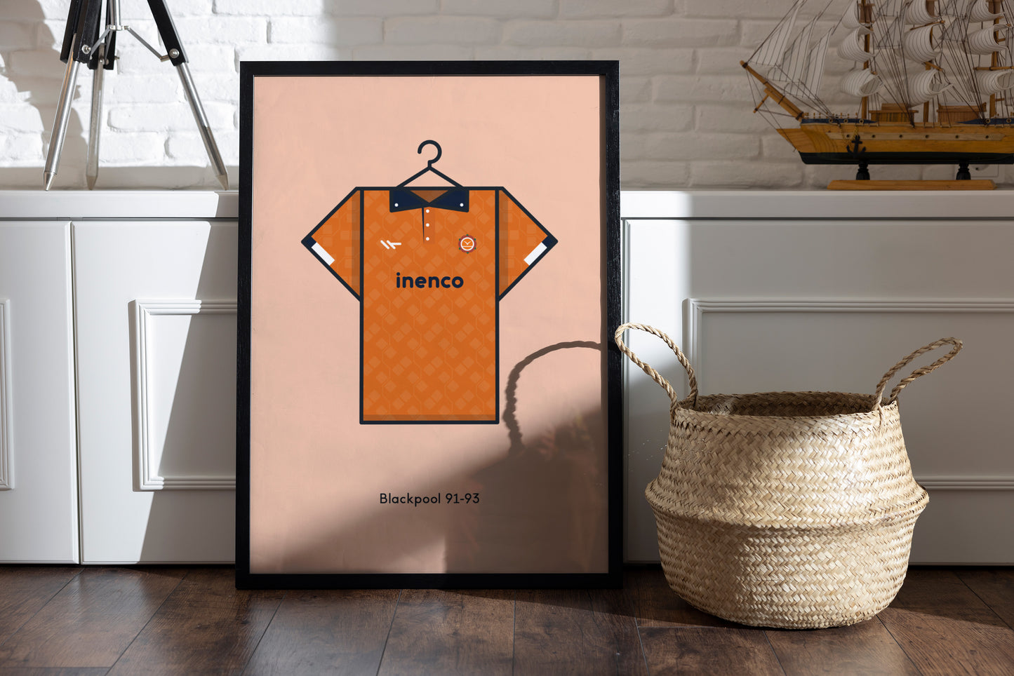 Blackpool 1991 - 93 Home Kit