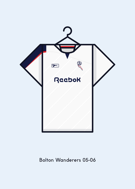 Bolton Wanderers 2005-06 Home Kit