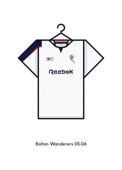 Bolton Wanderers 2005-06 Home Kit