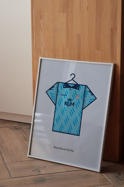 Brentford 1992-94 Home Kit