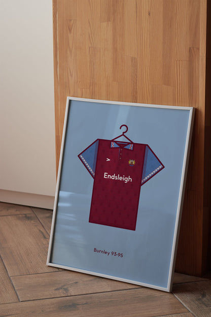 Burnley 1993-95 Home Kit