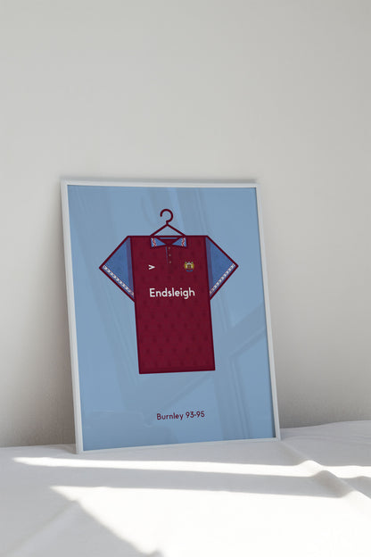 Burnley 1993-95 Home Kit