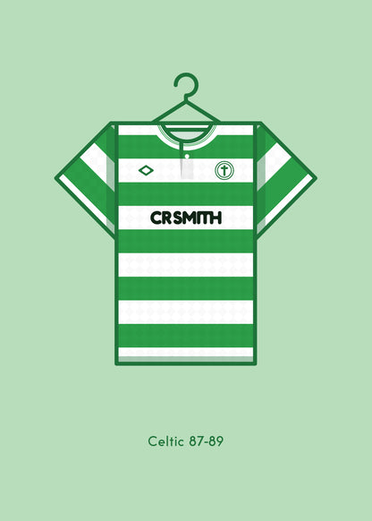 Celtic 1987-89 Home Football Kit