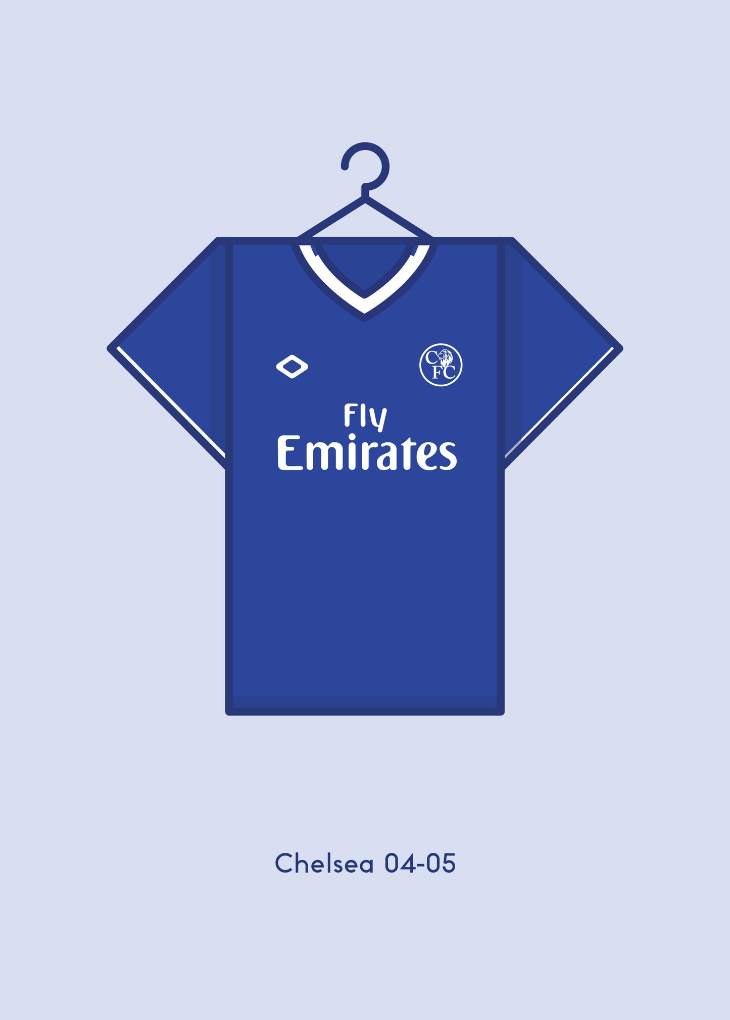 Chelsea 2004-05 Home Kit