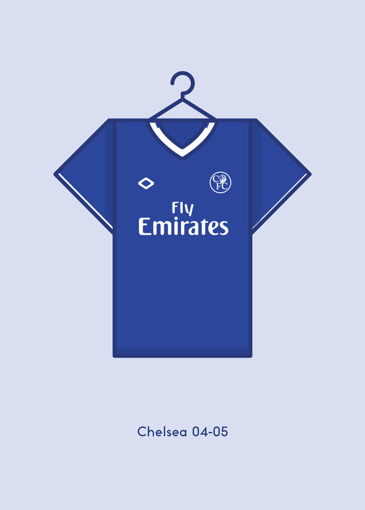 Chelsea 2004-05 Home Kit