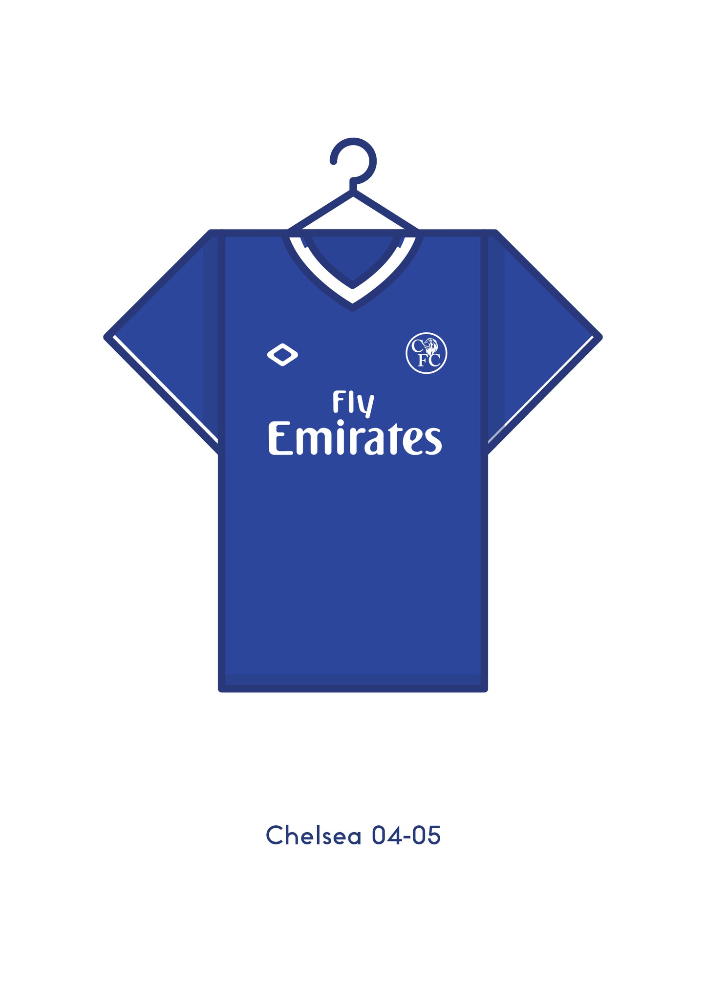 Chelsea 2004-05 Home Kit