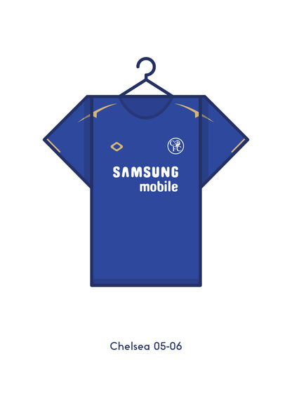 Chelsea 2005 - 06 Home Kit