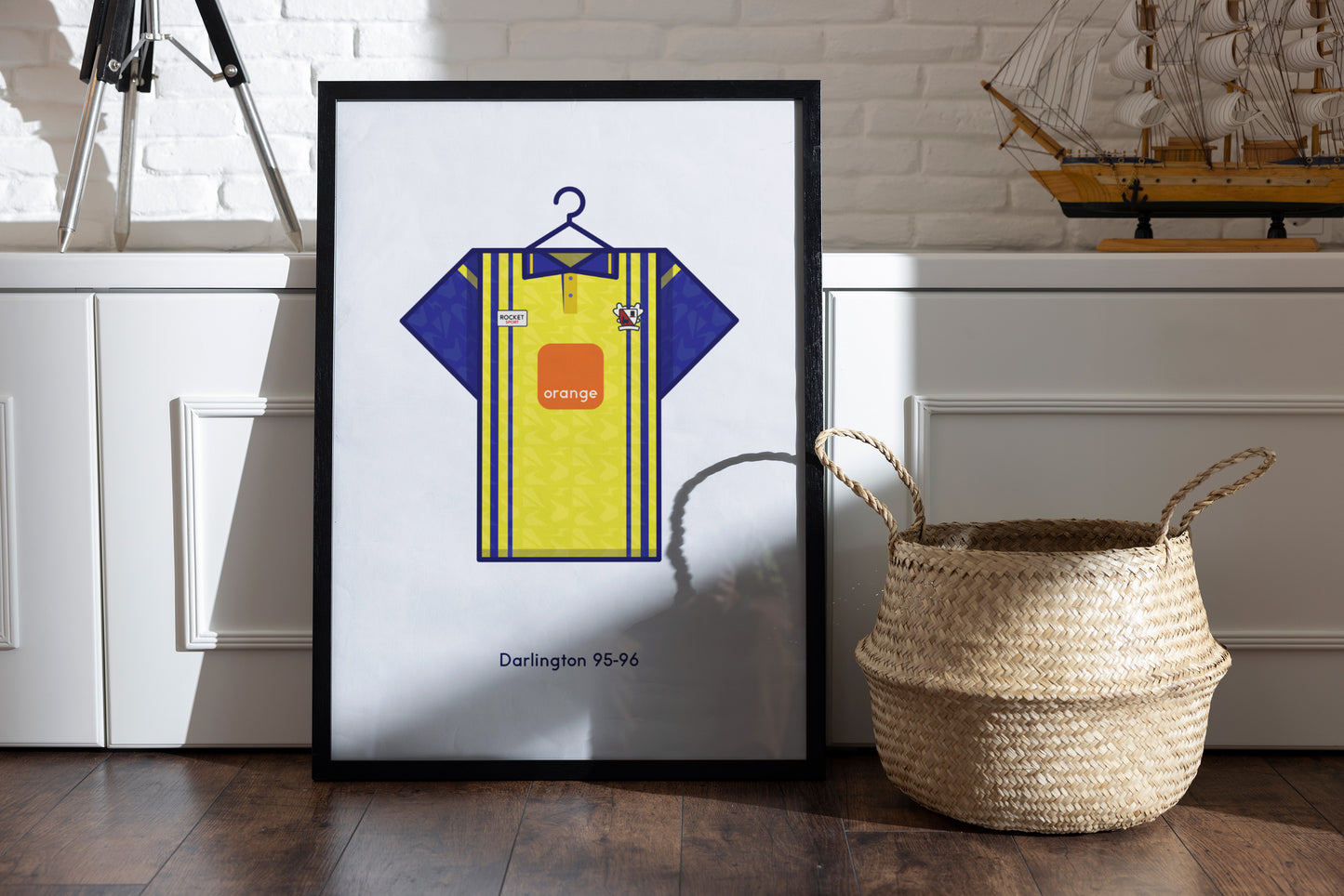 Darlington 1995 - 96 Away Kit