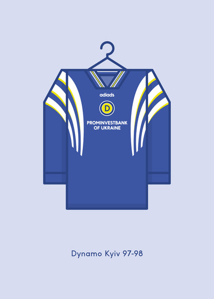 Dynamo Kyiv 1997-98 Away Kit