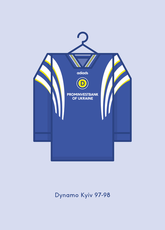 Dynamo Kyiv 1997-98 Away Kit